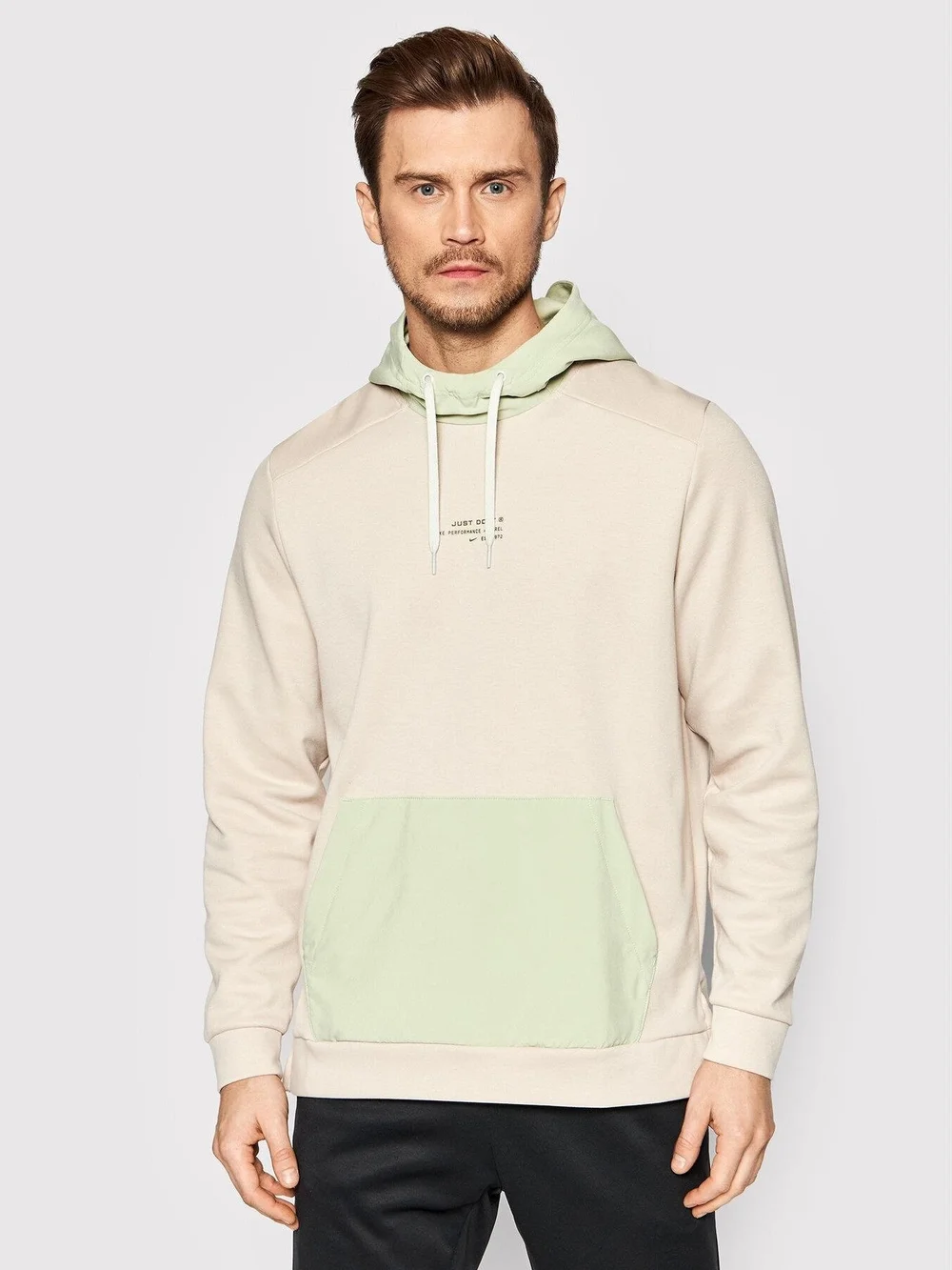 NWT Nike Men's Dri-Fit Q5 Fleece Premium Pullover Hoodie Size Small